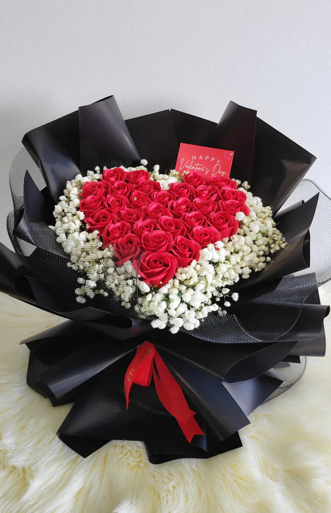 Elissa 30 STALKS RED ROSES