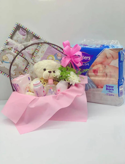 New Born Baby Girl Gift Set C